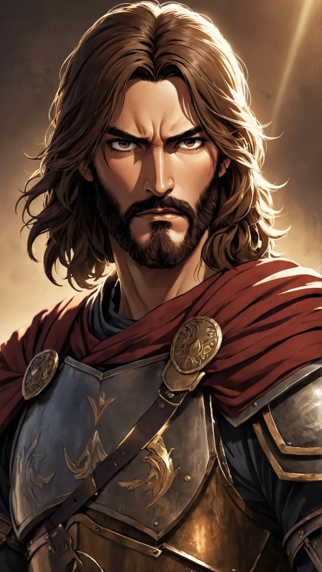ai character: Jesus-God background