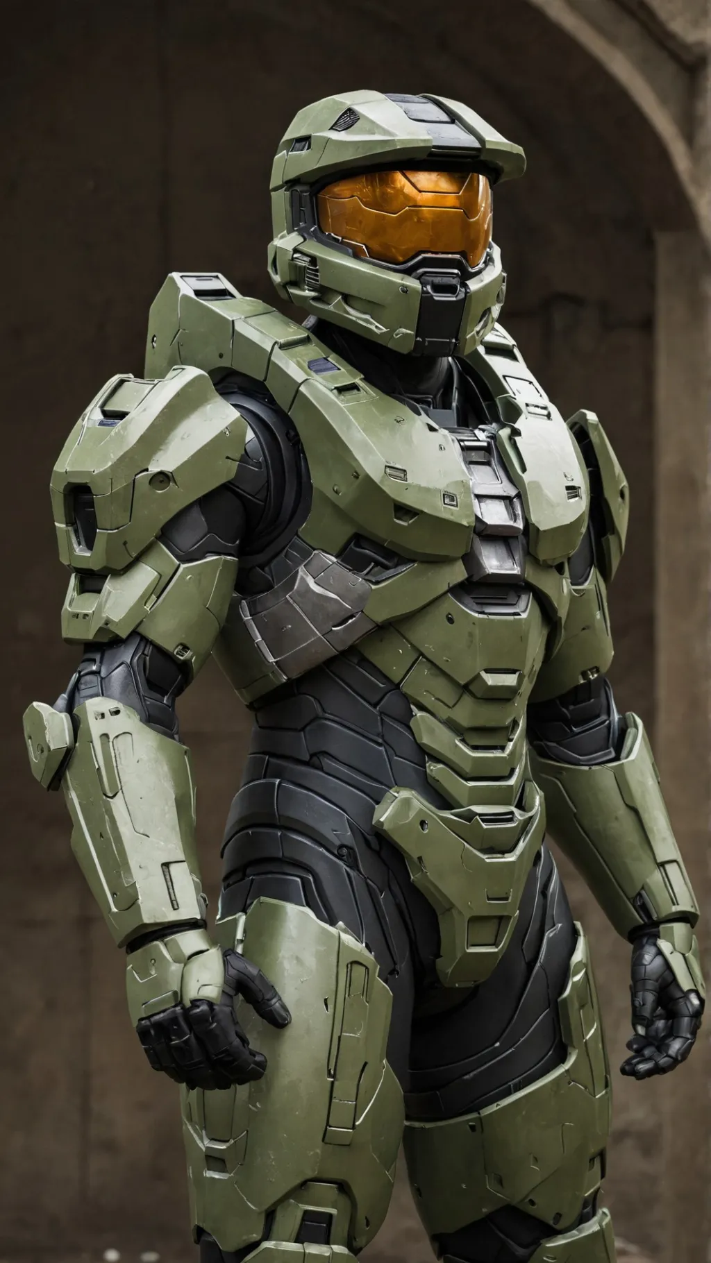 ai character: UNSC Master Chief background