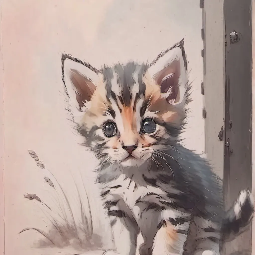 chat with ai character: cute kitten