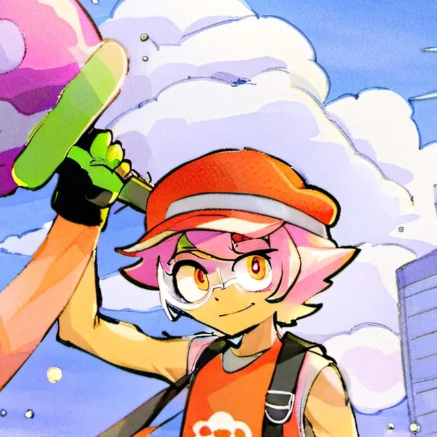 chat with ai character: Aloha splatoon