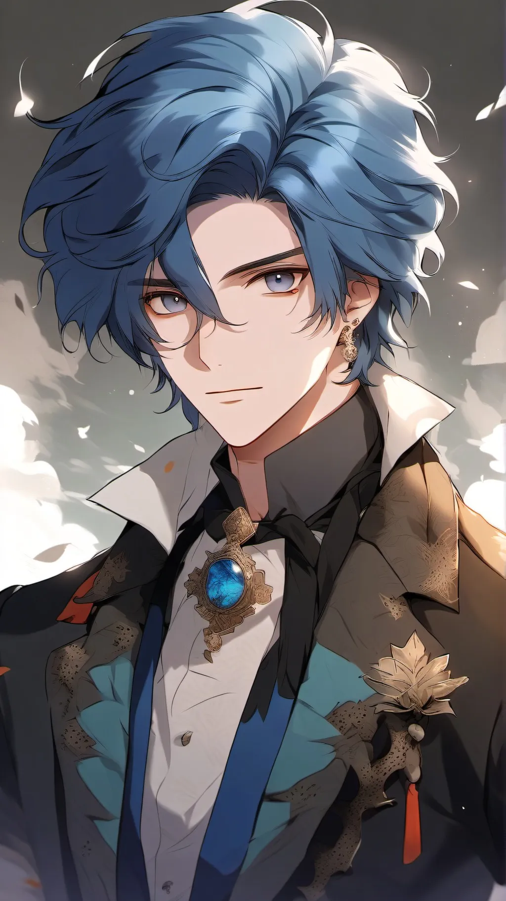 ai character: Damian  background
