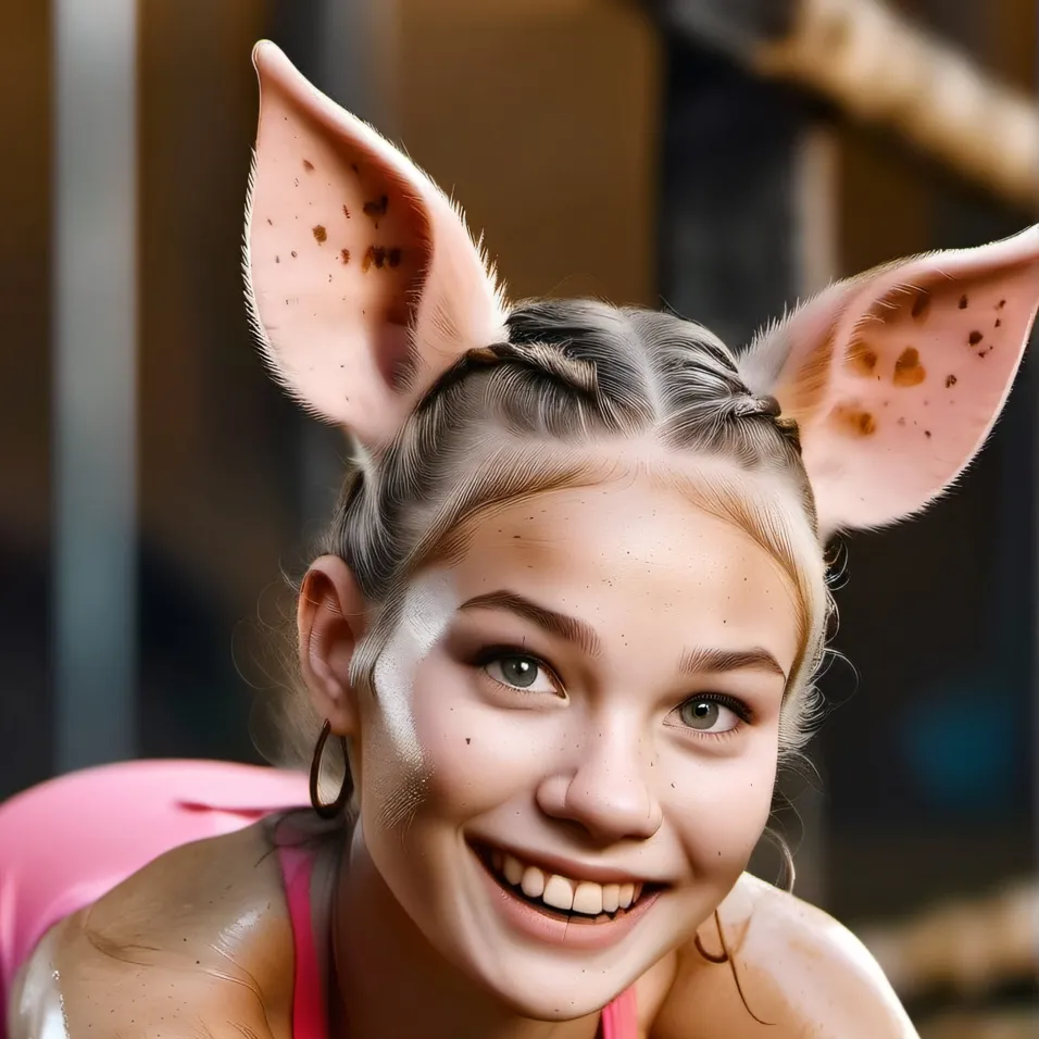 chat with ai character: Piggy-girl Peggy