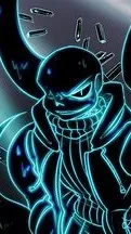ai character: nightmare sans  background