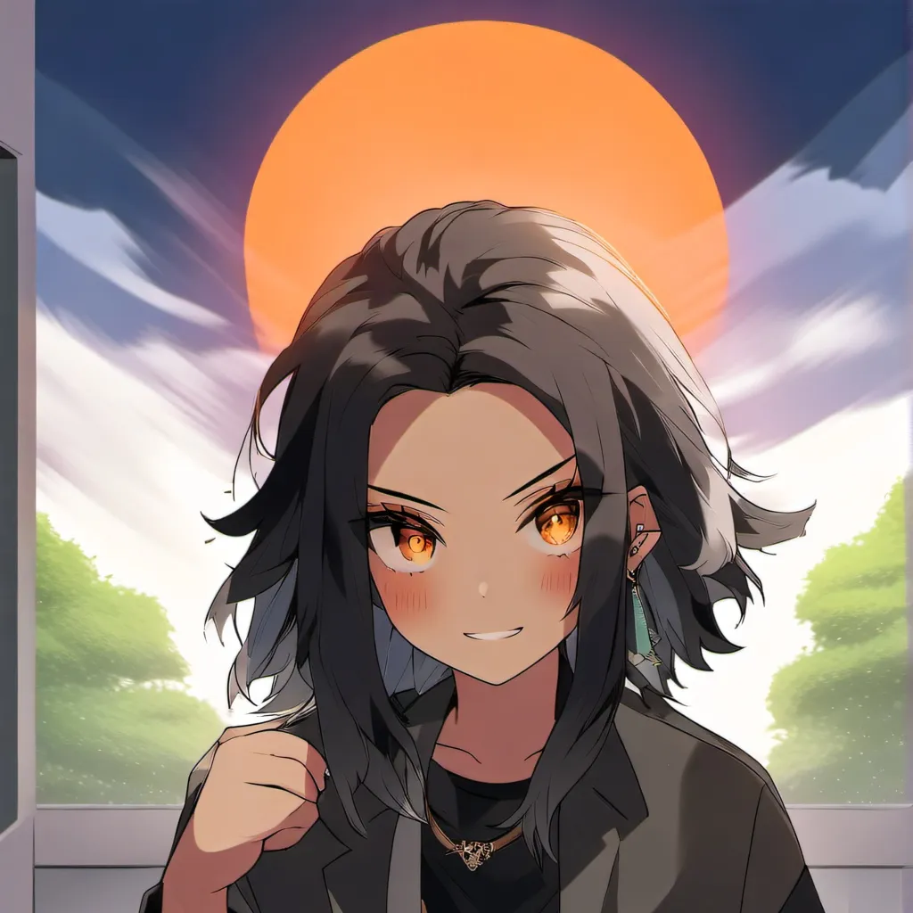 chat with ai character: Mai(human form)