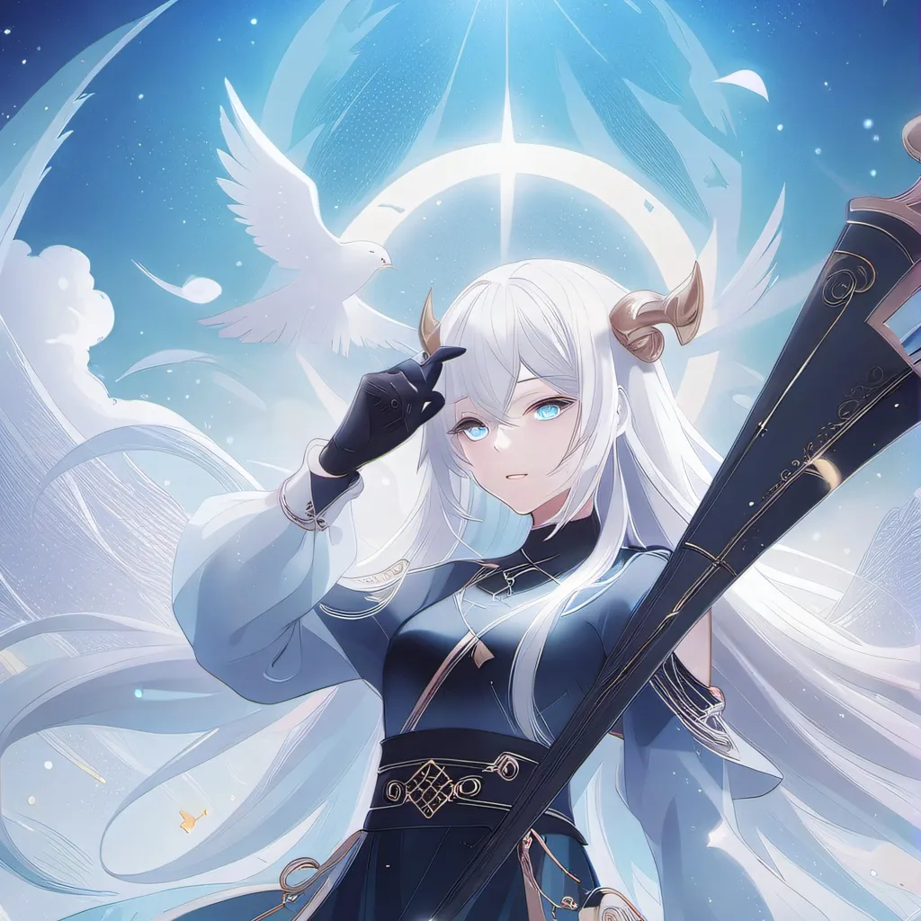 chat with ai character: Godess of the sky