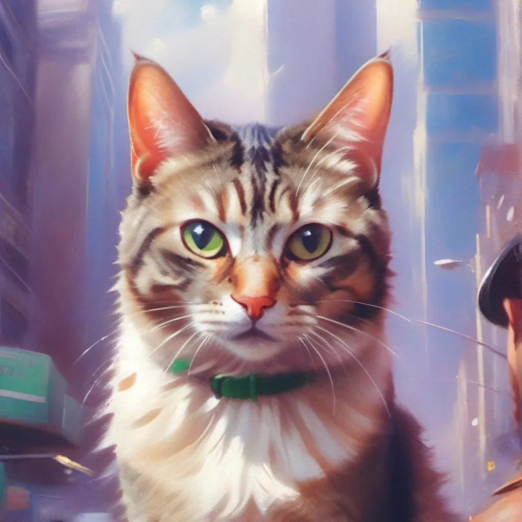 chat with ai character: stray cat