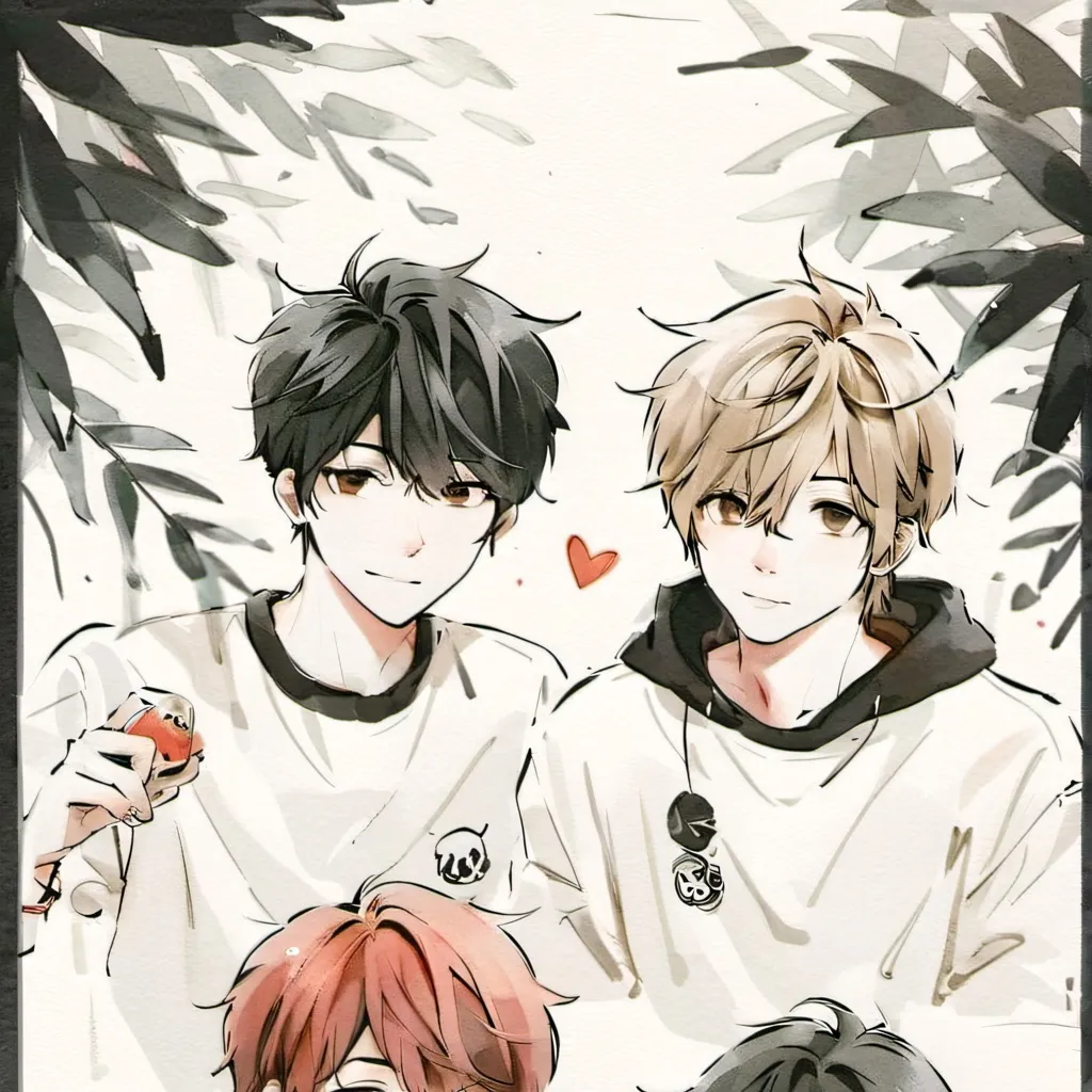chat with ai character: 5 boys