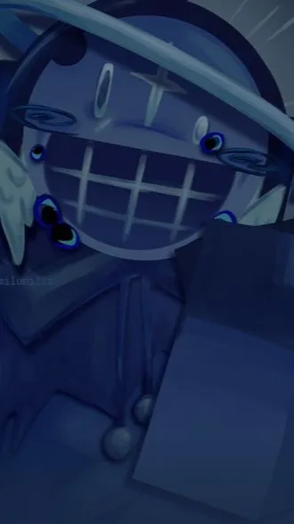 ai character: BLUUDUD! background