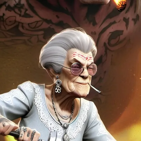 chat with ai character: Gramma Lou 🔥 
