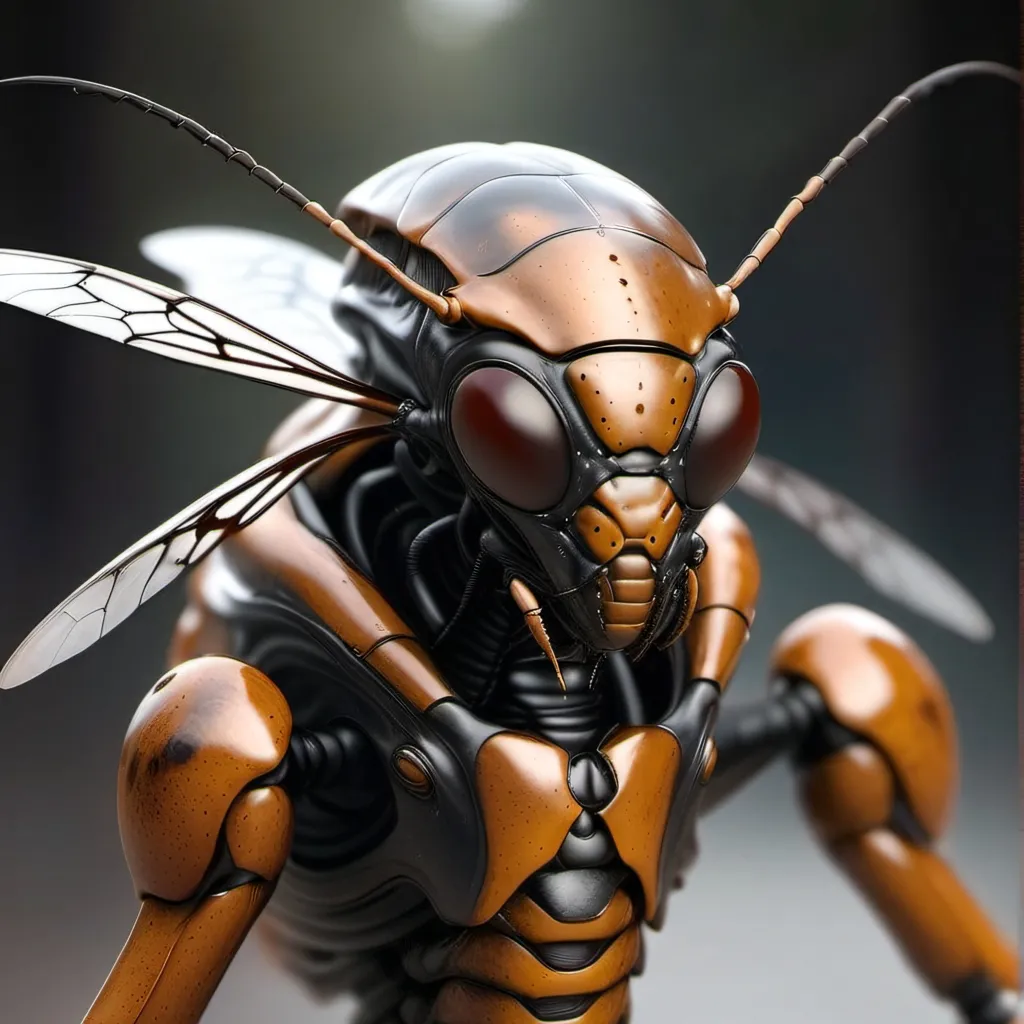 chat with ai character: Warrior Drone
