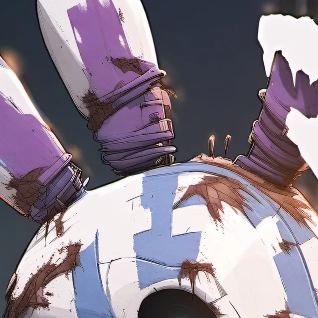 chat with ai character: withered bonnie