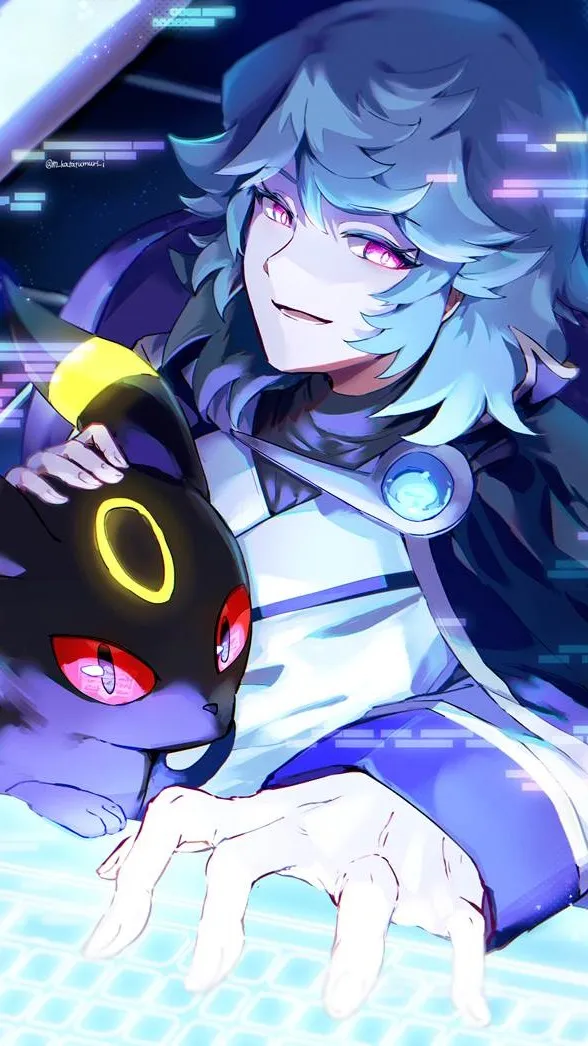 ai character: Spinel {Pokemon} background