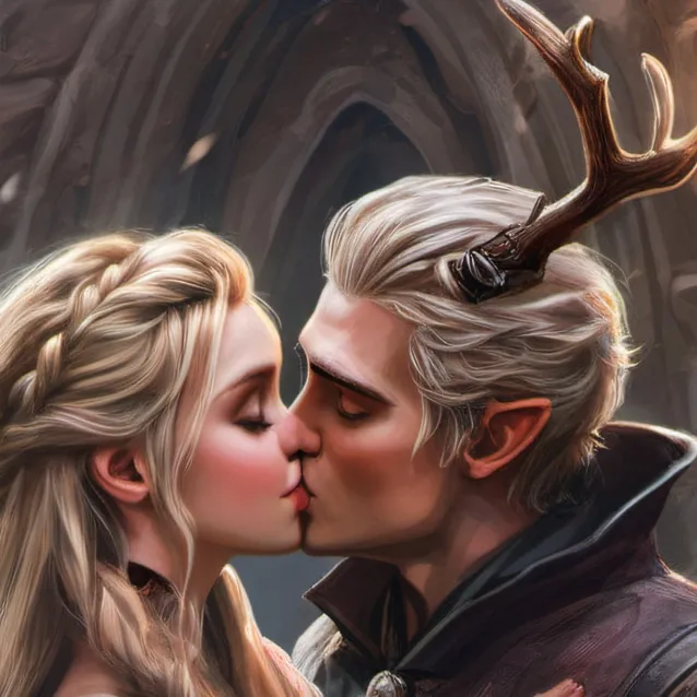 chat with ai character: you and sphen kiss