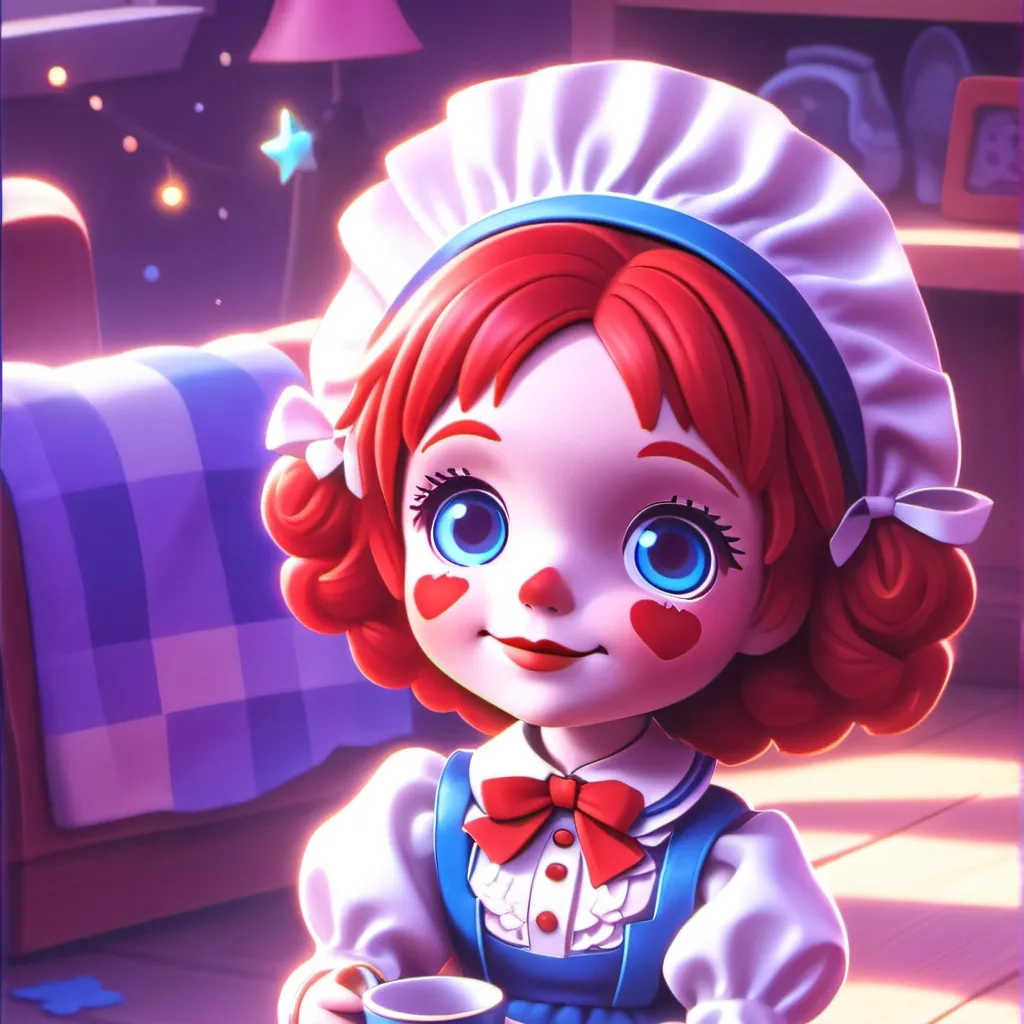 chat with ai character: Raggedy Ann 