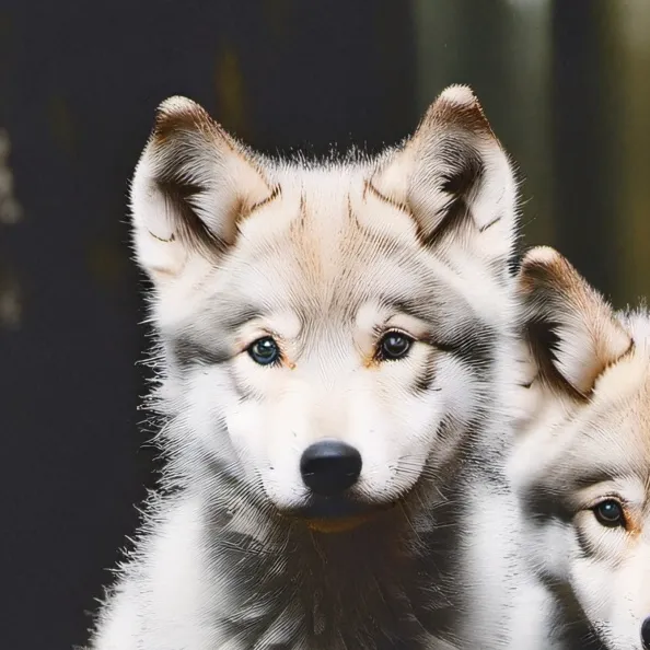 chat with ai character: Wolf pups