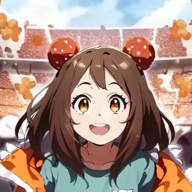 chat with ai character: Uraraka x Bakugo 