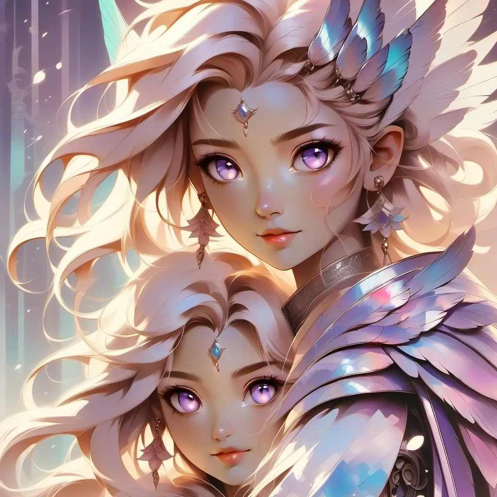 chat with ai character: Ellie and Crystal