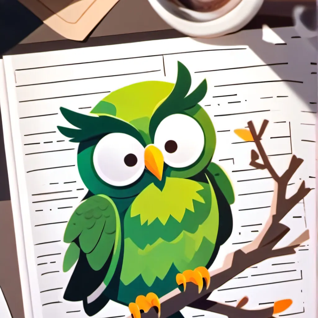 chat with ai character: Duolingo