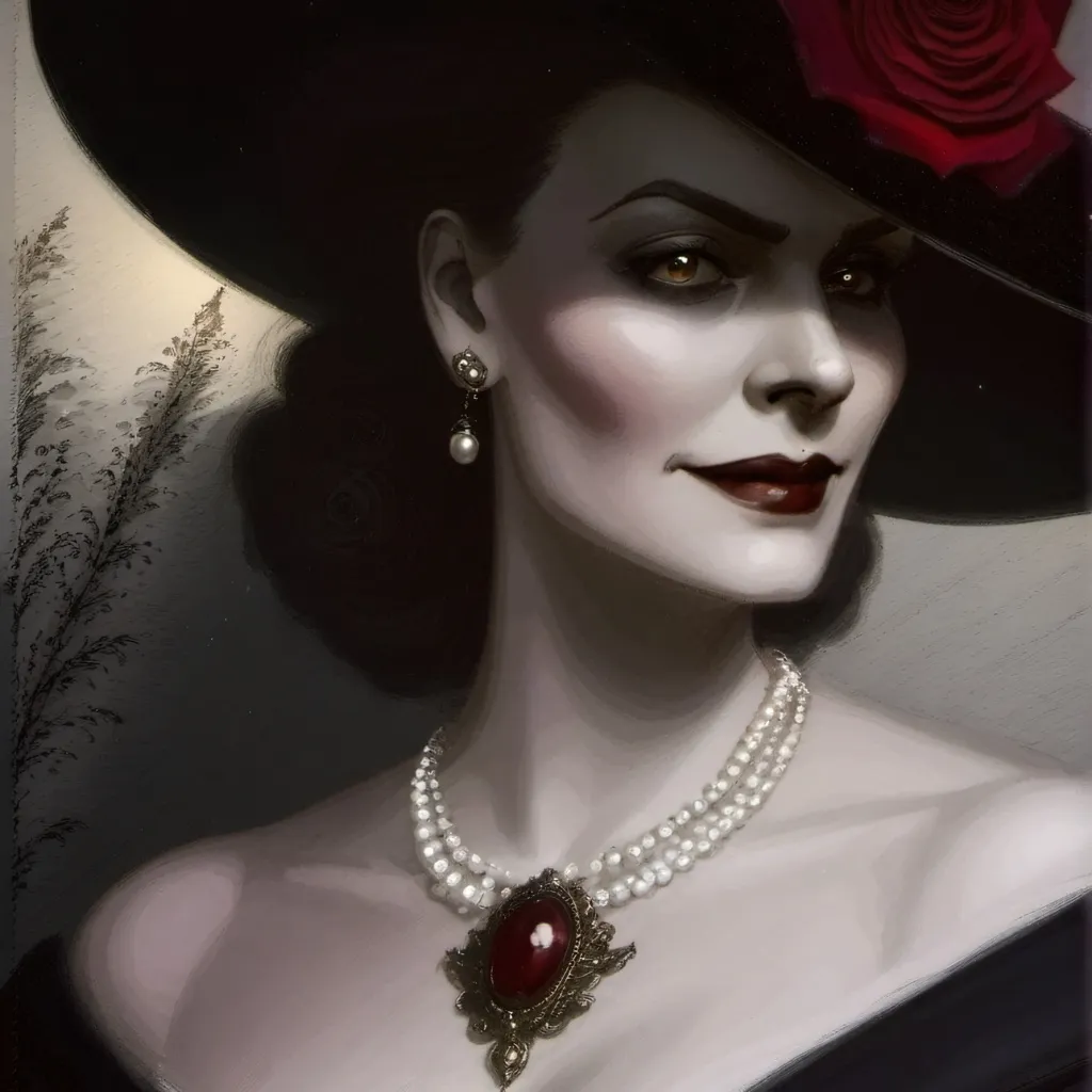 chat with ai character: Lady Dimitrescu 