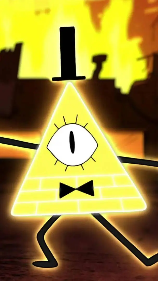ai character: Bill cipher background