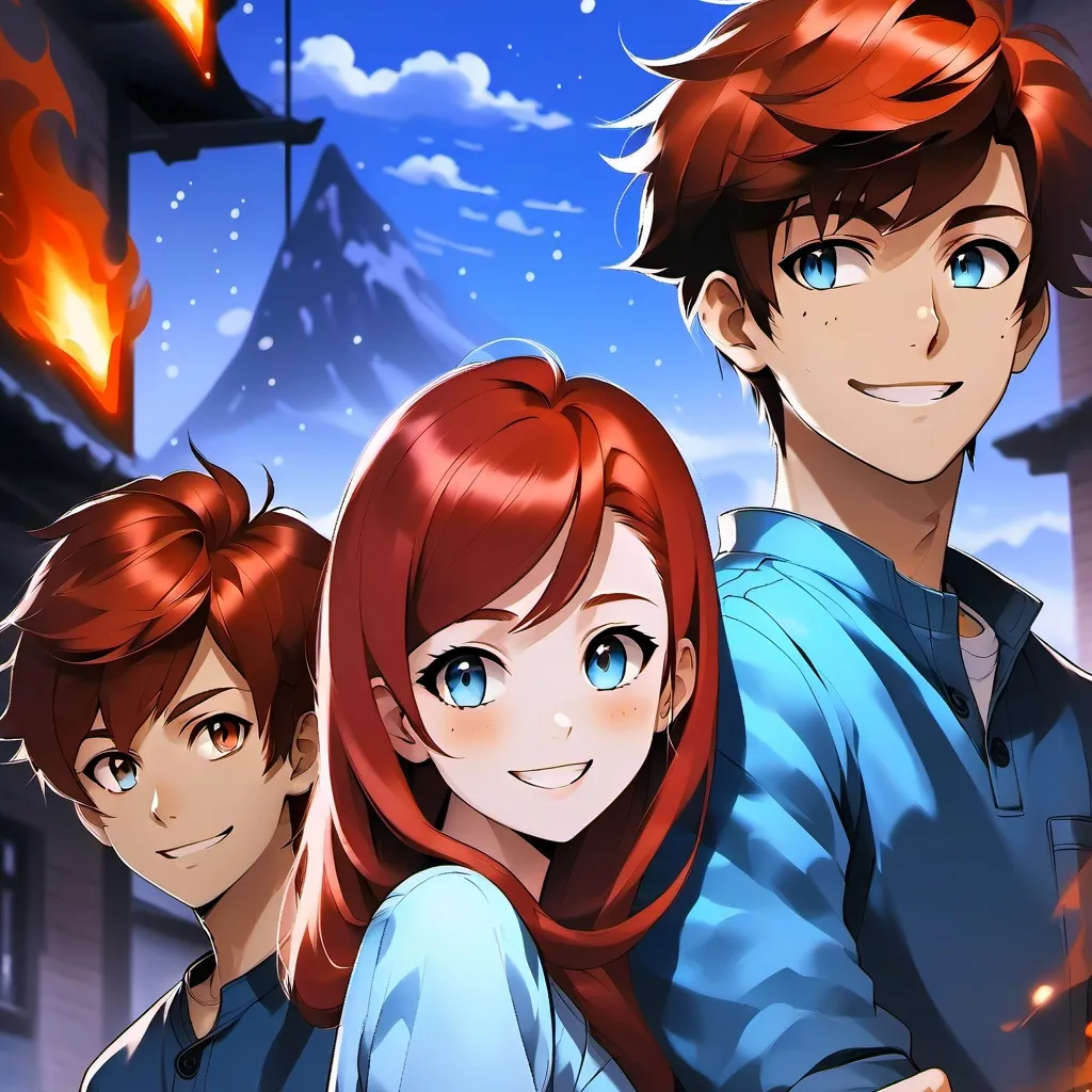 chat with ai character: Endeavor siblings 