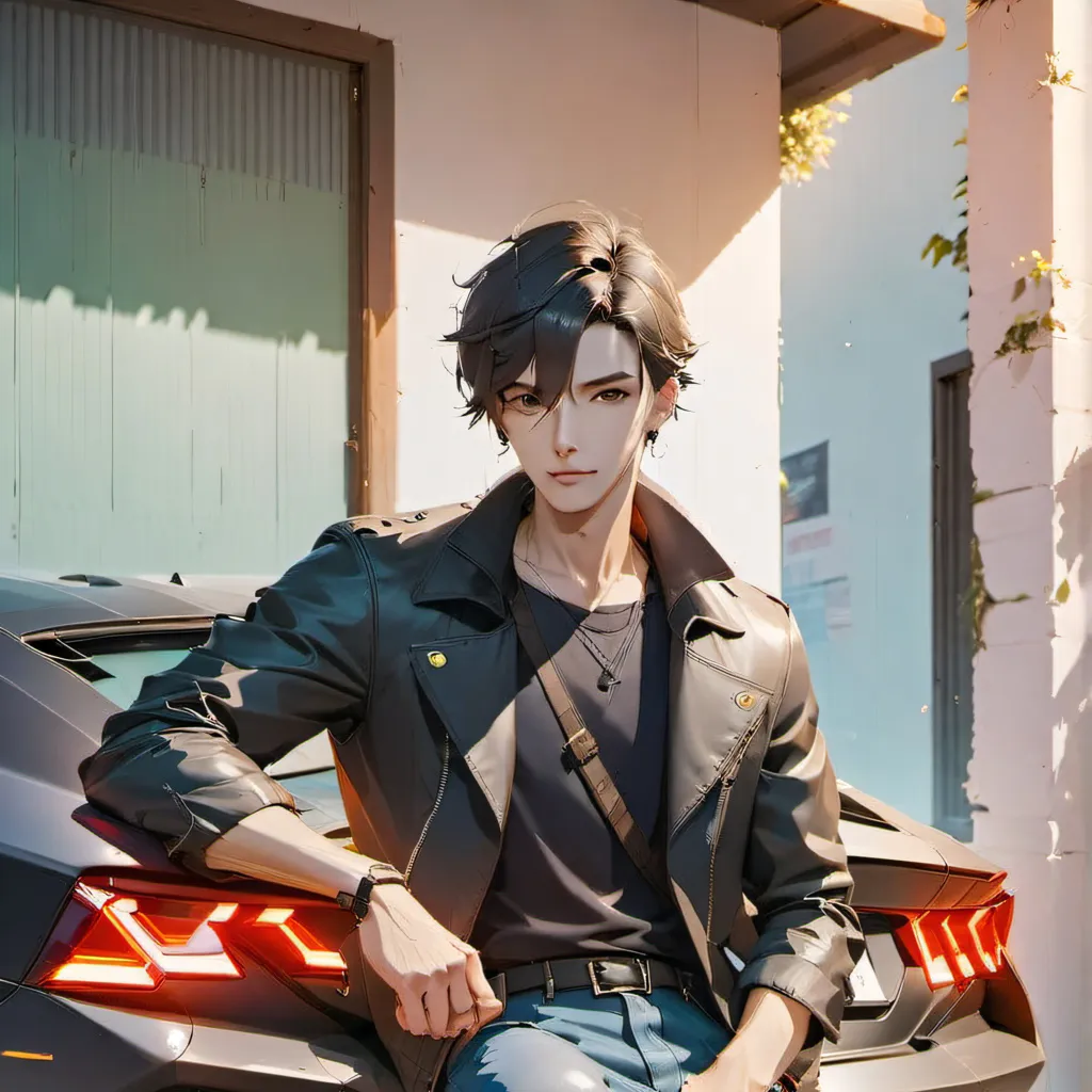 chat with ai character: boy on my lambo