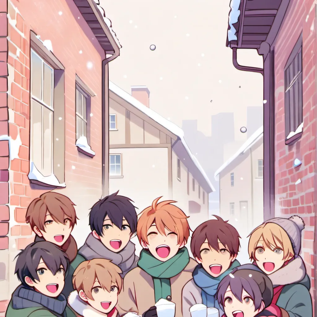 chat with ai character: group of boys