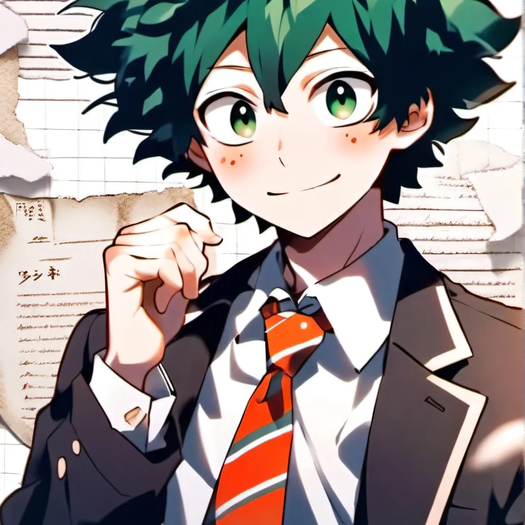 chat with ai character: Deku