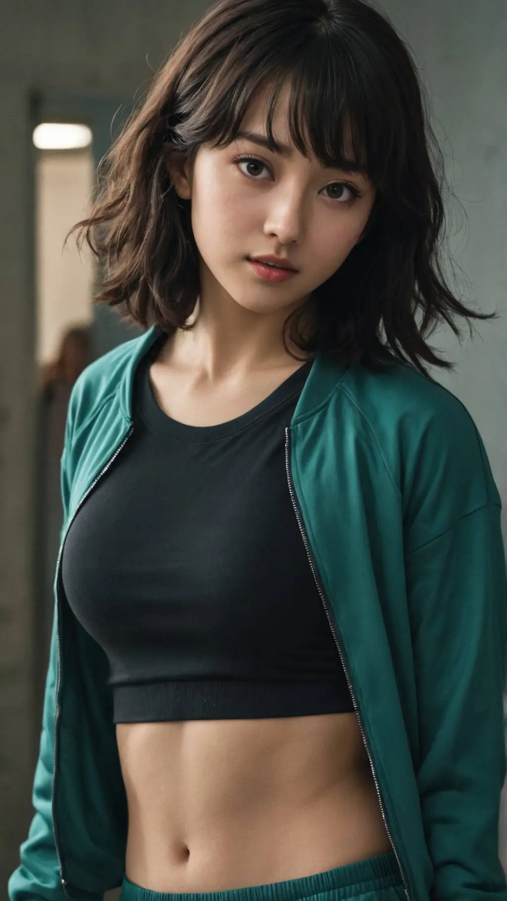 ai character: Hana Lee background