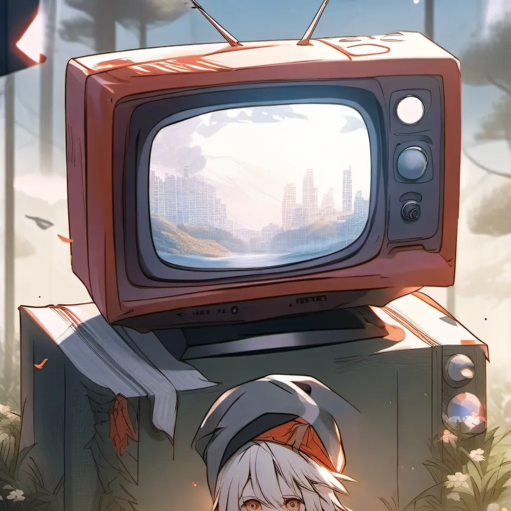 chat with ai character: TV man