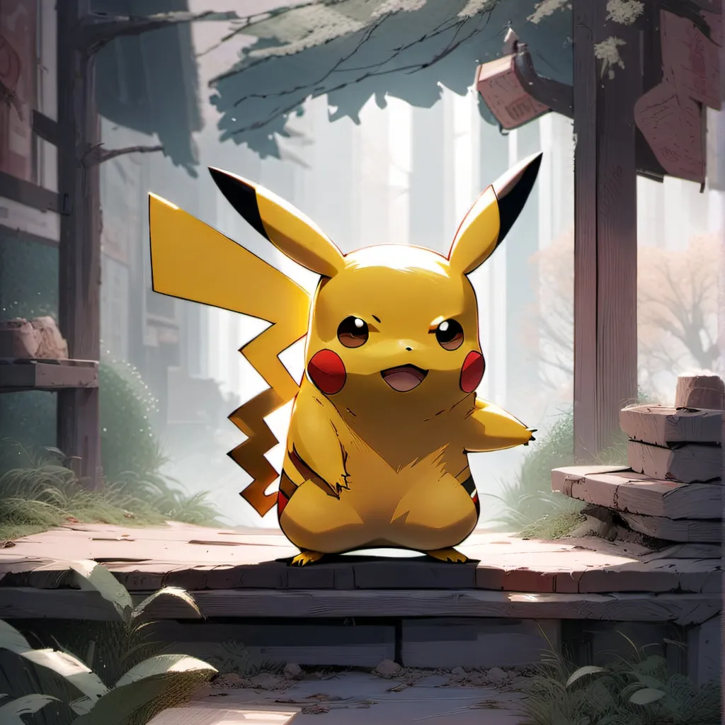 chat with ai character: pikachu