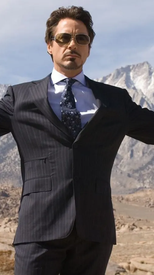 ai character: Iron man background