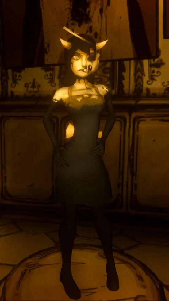 ai character: Alice angel background