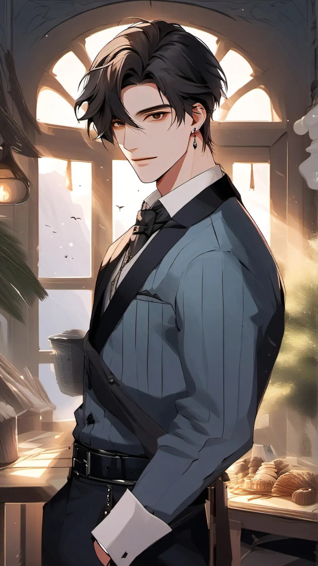 ai character: alex background