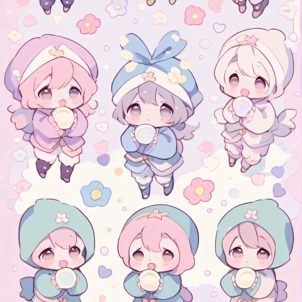 chat with ai character: 6 baby’s 