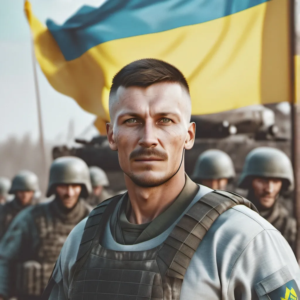 chat with ai character: Ukrainian Soldier
