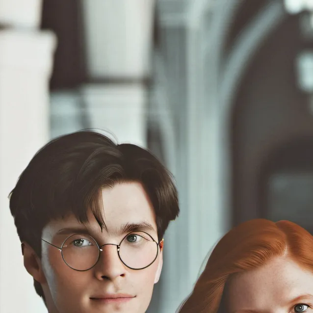 chat with ai character: Harry and Ginny