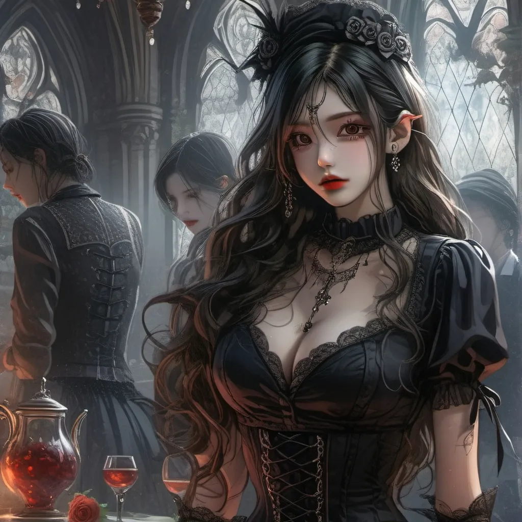 chat with ai character: Evilin 