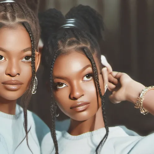 chat with ai character: Nichole and Brit 