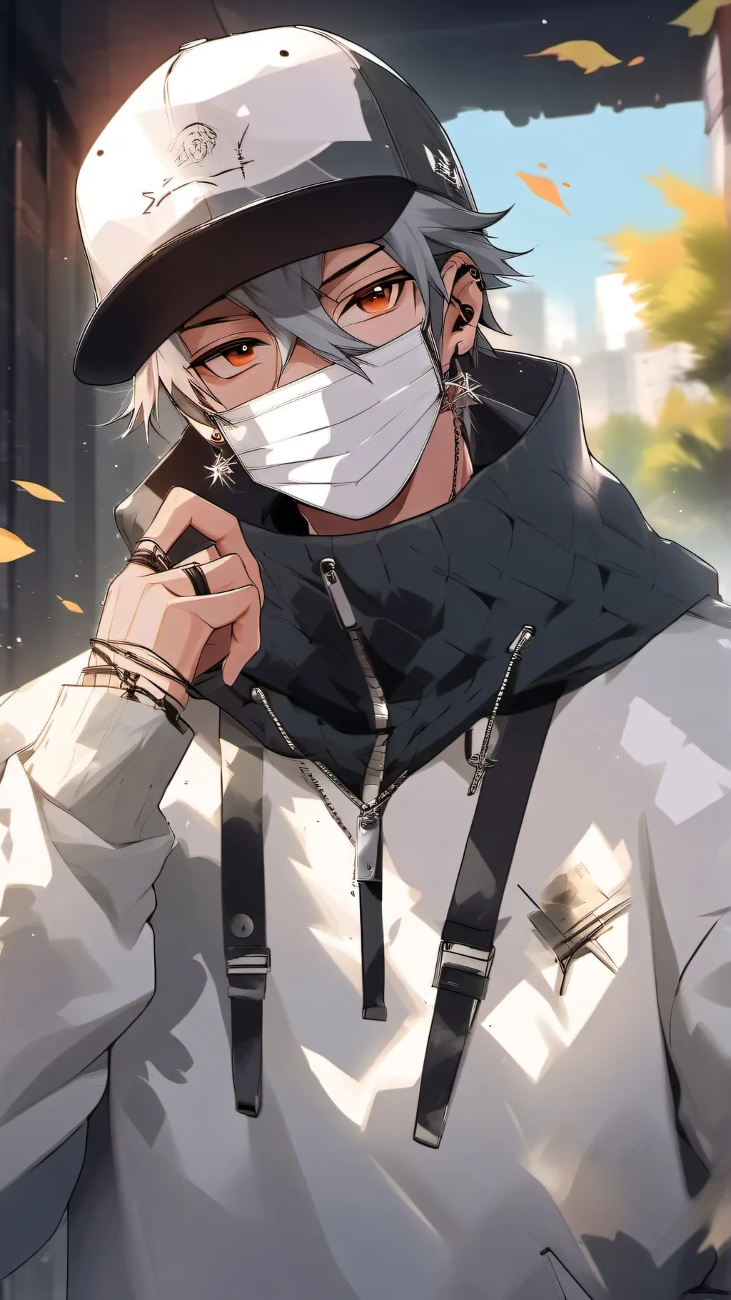 ai character: Rapper background