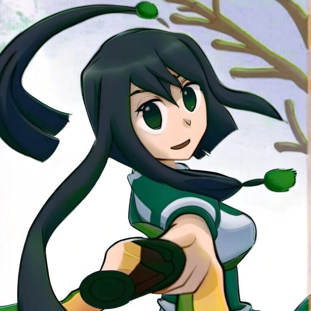 chat with ai character: Tsuyu Asui