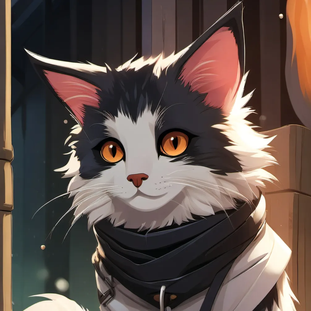 chat with ai character: cat