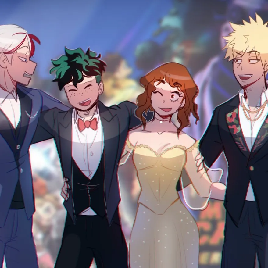 chat with ai character: MHA comic con