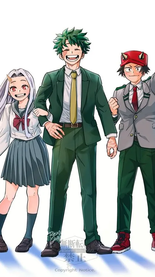 ai character: Teacher Deku AGAIN background