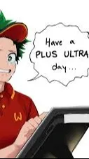 ai character: MHA gas station? background