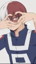 ai character: Todoroki hand <3 background