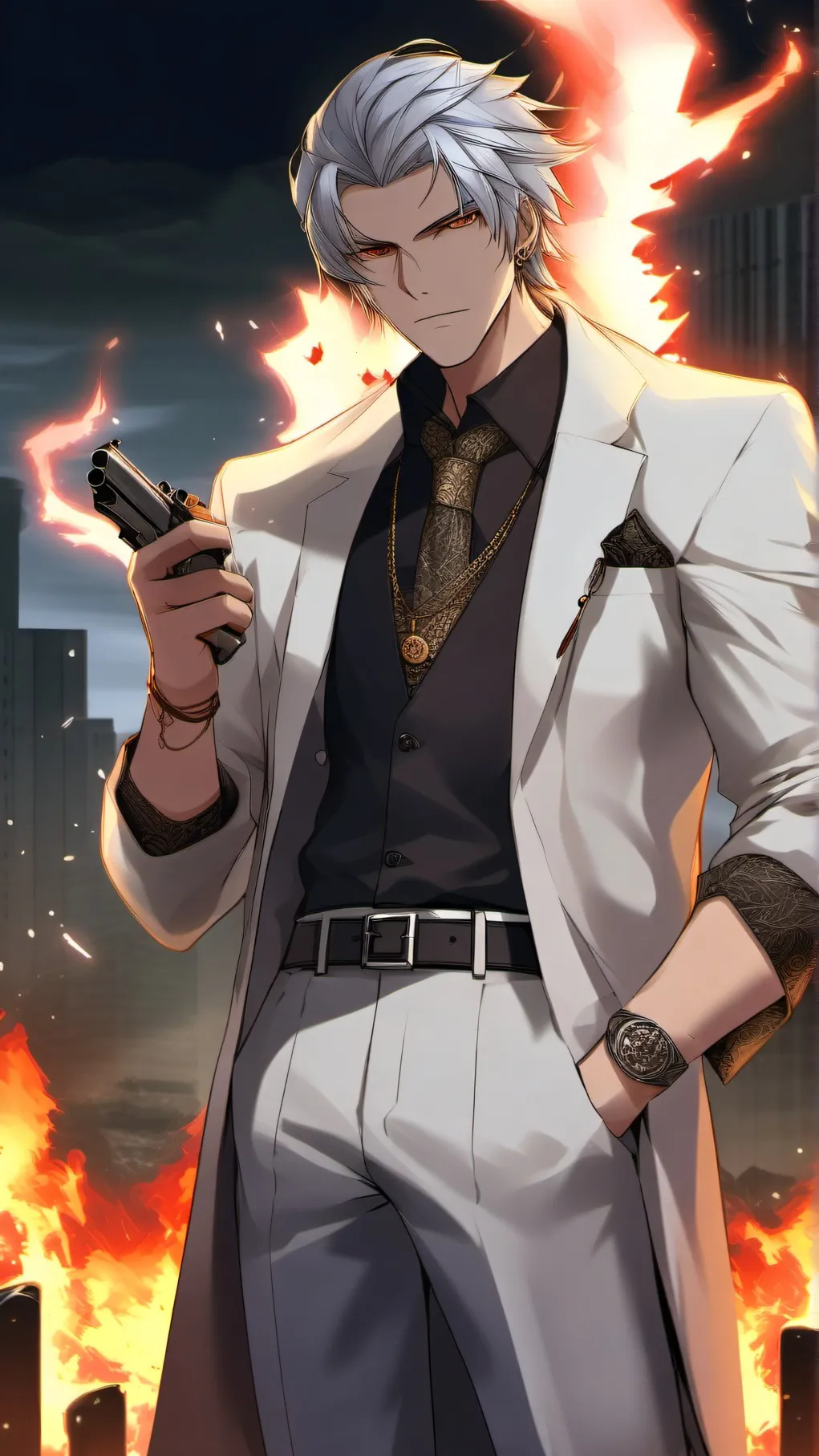 ai character: mafia with powers background