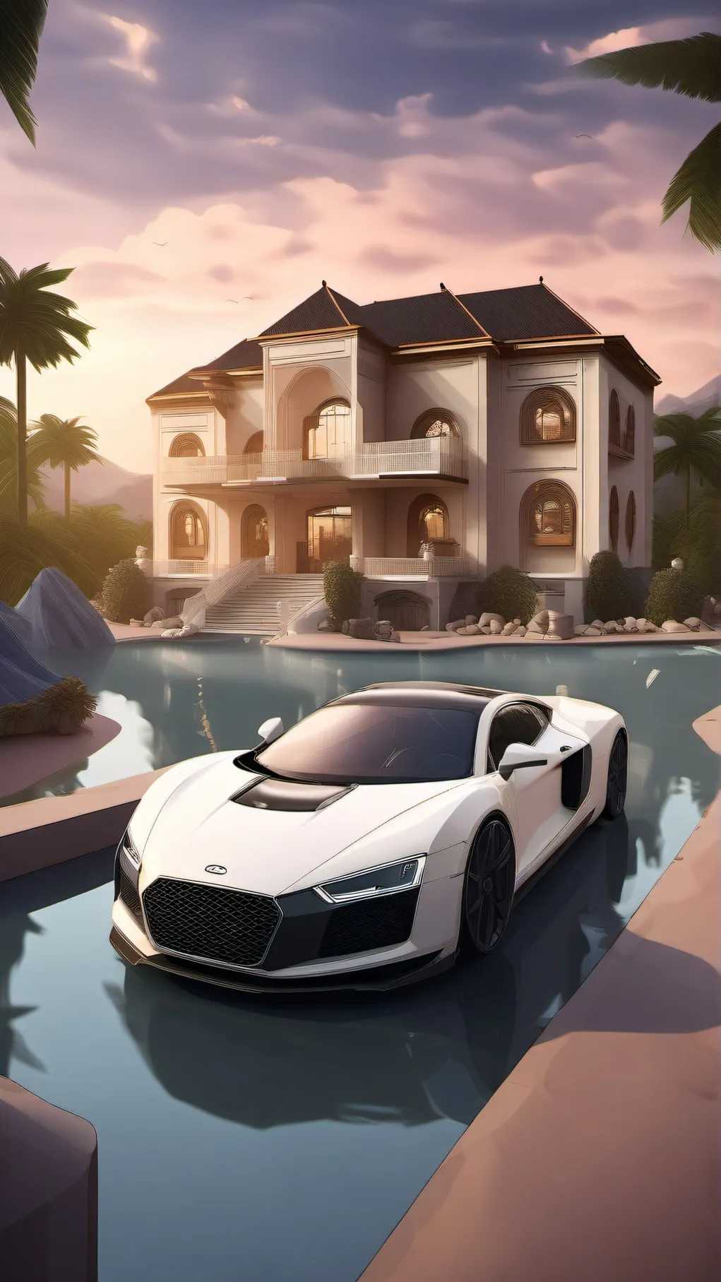 ai character: Trillionaire Sim background