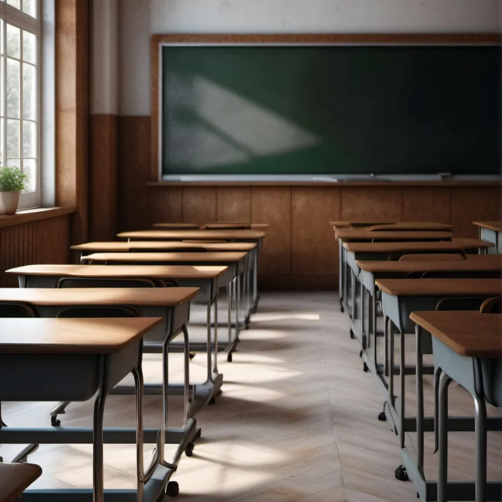 chat with ai character: the classroom