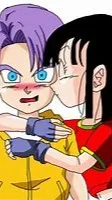 ai character: trunks and pan background